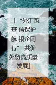 “外汇筑基 信保护航 银企同行” 共促外贸高质量发展