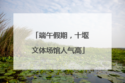 端午假期，十堰文体场馆人气高
