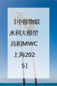 中移物联水利大模型亮相MWC上海2025