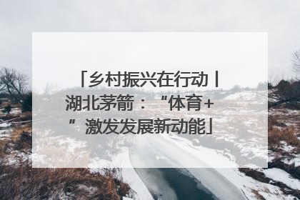 乡村振兴在行动丨湖北茅箭：“体育+”激发发展新动能