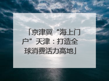 京津冀“海上门户”天津：打造全球消费活力高地