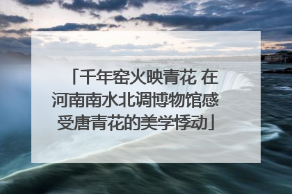 千年窑火映青花 在河南南水北调博物馆感受唐青花的美学悸动