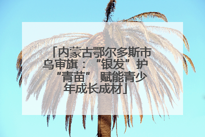 内蒙古鄂尔多斯市乌审旗：“银发”护“青苗” 赋能青少年成长成材