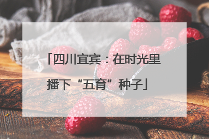 四川宜宾：在时光里播下“五育”种子