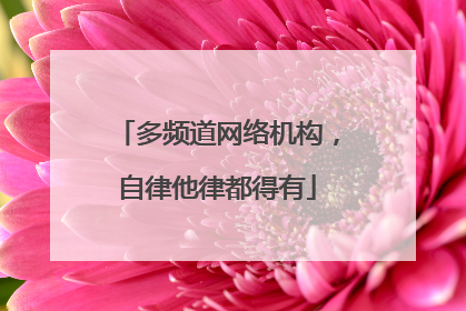 多频道网络机构，自律他律都得有
