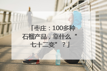 枣庄：100多种石榴产品，靠什么“七十二变”？