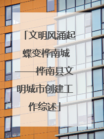 文明风涌起 蝶变桦南城——桦南县文明城市创建工作综述