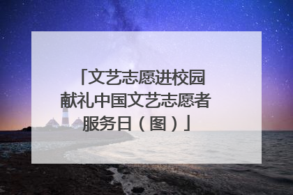 文艺志愿进校园 献礼中国文艺志愿者服务日（图）