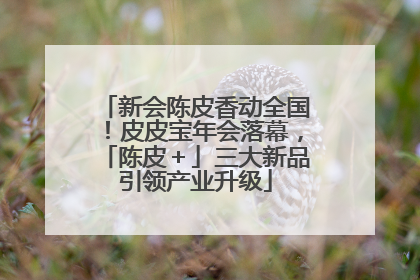 新会陈皮香动全国！皮皮宝年会落幕，「陈皮＋」三大新品引领产业升级