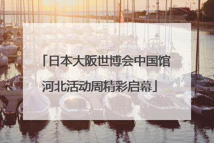 日本大阪世博会中国馆河北活动周精彩启幕