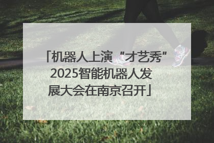 机器人上演“才艺秀” 2025智能机器人发展大会在南京召开