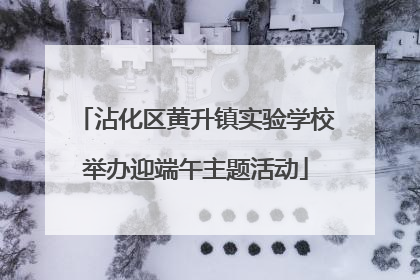 沾化区黄升镇实验学校举办迎端午主题活动