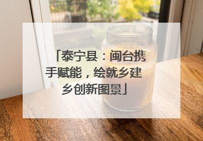 泰宁县：闽台携手赋能，绘就乡建乡创新图景